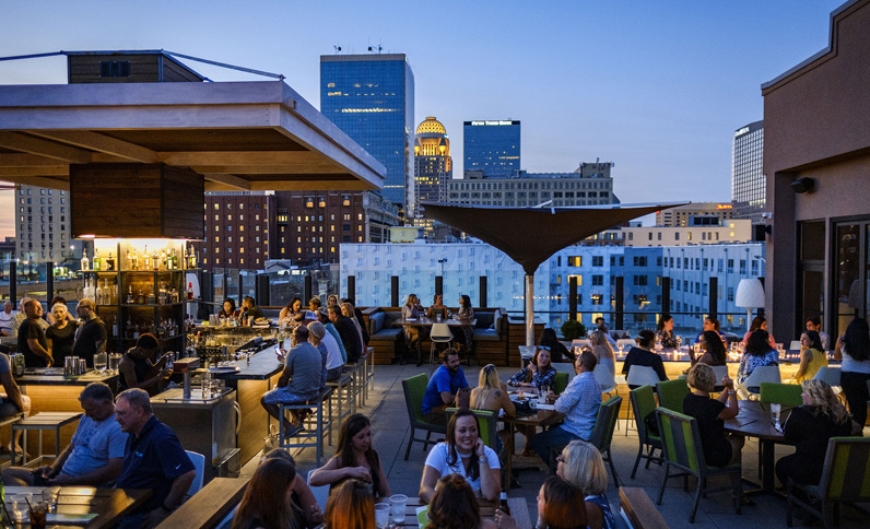 Rooftop Restaurant in Louisville